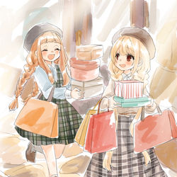 This is a pixiv picture whose title is あんになちゃん！.