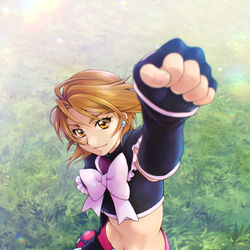 This is a pixiv picture whose title is キュアブラック生誕祭.