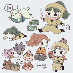 This is a pixiv picture whose title is IROIRO.