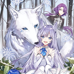 This is a pixiv picture whose title is ❄.