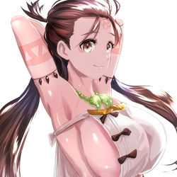 This is a pixiv picture whose title is 卑弥呼様.