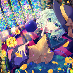 This is a pixiv picture whose title is ブランブリーローズガーデン.