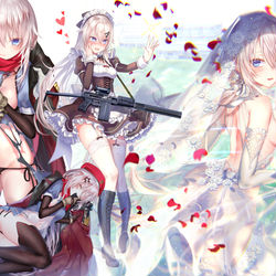 This is a pixiv picture whose title is 「9A-91 illustrations 合同誌」寄稿イラスト.