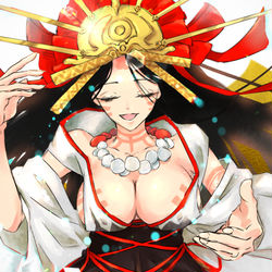 This is a pixiv picture whose title is 卑弥呼様しか勝たん.