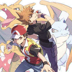 This is a pixiv picture whose title is R&G.