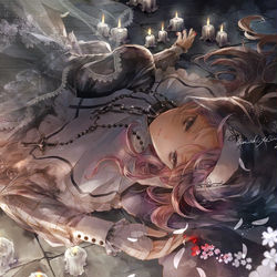 This is a pixiv picture whose title is 無題.