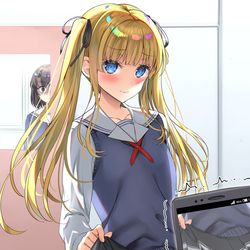 This is a pixiv picture whose title is これは資料なんだから早く撮ってよ…！.