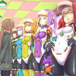 This is a pixiv picture whose title is 養成学校.
