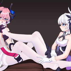 This is a pixiv picture whose title is 就算增幅也不要忘了该做的事情哦.