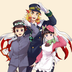 This is a pixiv picture whose title is 無限列車編楽しみ！！！！！！.