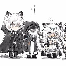 This is a pixiv picture whose title is 明日方舟まとめ.