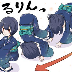 This is a pixiv picture whose title is 転が凛世.