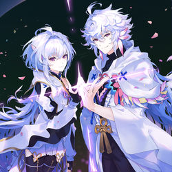 This is a pixiv picture whose title is マーリン.