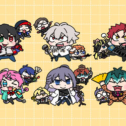This is a pixiv picture whose title is おマイクおまちょめ２.