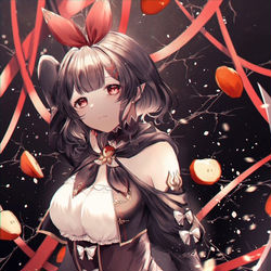 This is a pixiv picture whose title is snow white.