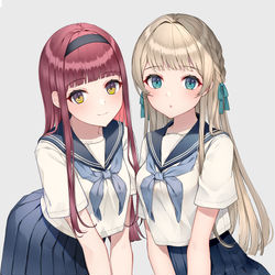 This is a pixiv picture whose title is ふたり。.