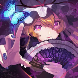 This is a pixiv picture whose title is 八雲紫.