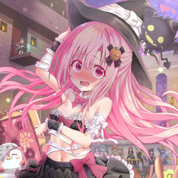 This is a pixiv picture whose title is ティナちゃんハロウィン2020！.
