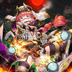 This is a pixiv picture whose title is 【戦国アスカZERO】明石全登　08.