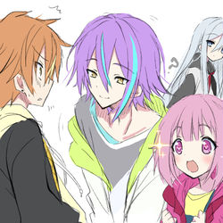 This is a pixiv picture whose title is プロセカ推しの子達rkgk.