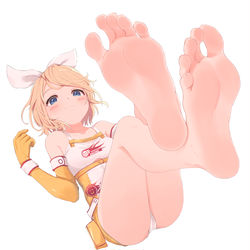 This is a pixiv picture whose title is レーシングリンちゃん！！.
