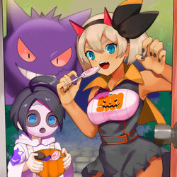 This is a pixiv picture whose title is ハロウィンサイトウちゃん.