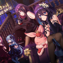 This is a pixiv picture whose title is Honkai3rd 3rd Anniversary.