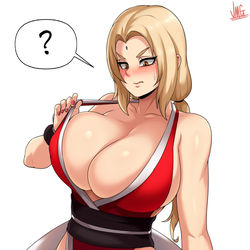 This is a pixiv picture whose title is 千手綱手.