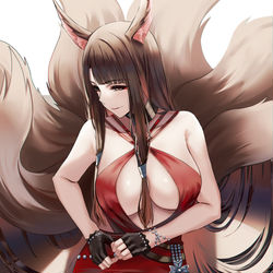 This is a pixiv picture whose title is 赤城.