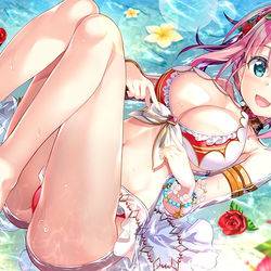 This is a pixiv picture whose title is 水着ユイ.