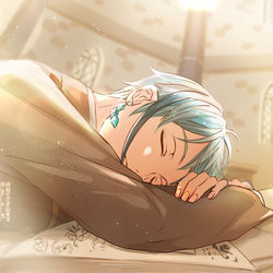 This is a pixiv picture whose title is いねむり.
