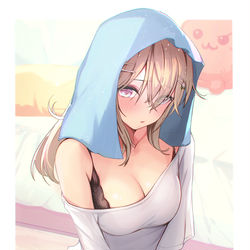 This is a pixiv picture whose title is 「もう帰っちゃうの…?」.