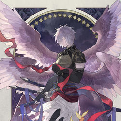 This is a pixiv picture whose title is Lucifer.