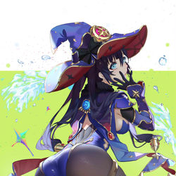 This is a pixiv picture whose title is Mona.