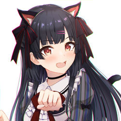This is a pixiv picture whose title is 冬にゃん.