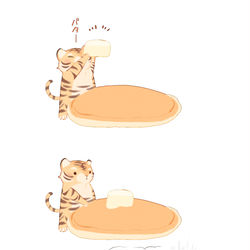 This is a pixiv picture whose title is バター.