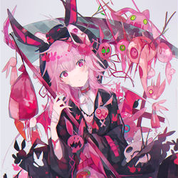 This is a pixiv picture whose title is うさぎ.