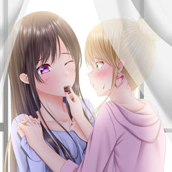 This is a pixiv picture whose title is citrusバレンタイン.
