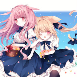 This is a pixiv picture whose title is 🎀オリジナル🎀.