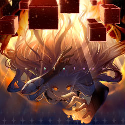 This is a pixiv picture whose title is 未知神明.