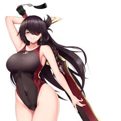 This is a pixiv picture whose title is 競泳水着北斗.