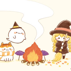 This is a pixiv picture whose title is さつまいもの日.