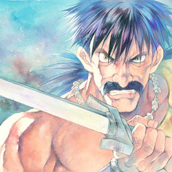 This is a pixiv picture whose title is パパスパパ.