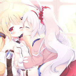 This is a pixiv picture whose title is Eldridge X Laffey [commission].