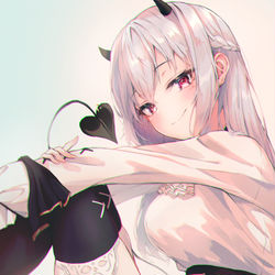 This is a pixiv picture whose title is 小悪魔な葉加瀬にからかわれたい.