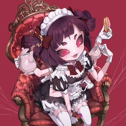 This is a pixiv picture whose title is メイド♥マフェット.