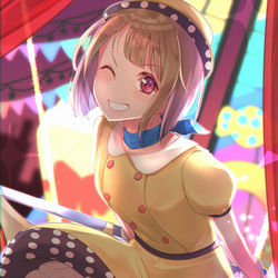 This is a pixiv picture whose title is 「世界でいちばんのワンダーランドです！」.