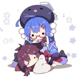 This is a pixiv picture whose title is うなぎときりたんぽ。.