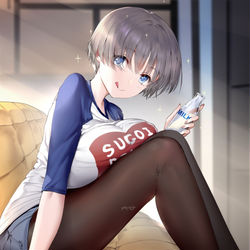 This is a pixiv picture whose title is 宇崎.