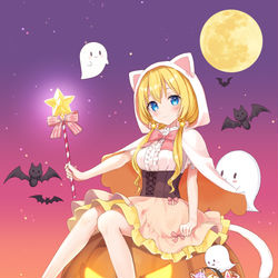 This is a pixiv picture whose title is ハッピーハロウィン🎃👻🍭.